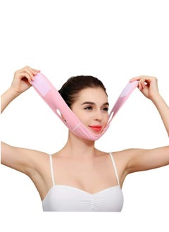 Generic Elastic Face Slimming Bandage V Line Face Shaper Women Chin Cheek Lift Up Belt Facial Anti Wrinkle Strap Face Care Tools  - Image 2