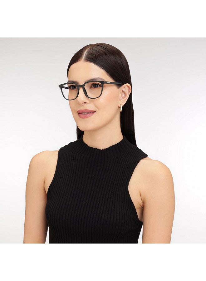 LENSKART BLU | Zero Power Blue Cut Computer Glasses | Gaming Glasses | Anti Glare, Lightweight & Blocks Harmful Rays | UV Protection Specs | Men & Women | Large | LB E13740/LB E14244 - Image 4