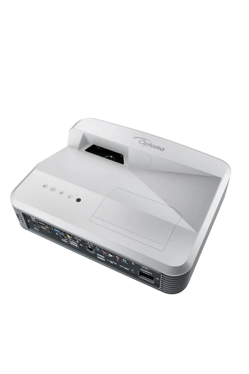 Optoma W319USTire 3500 Lumens Ultra Short Throw Interactive WXGA Projector with IR Pen Touch, 10,000h Lamp Life, Built-in Speaker & HDMI – Ideal for Classrooms and Meeting Rooms - Image 1