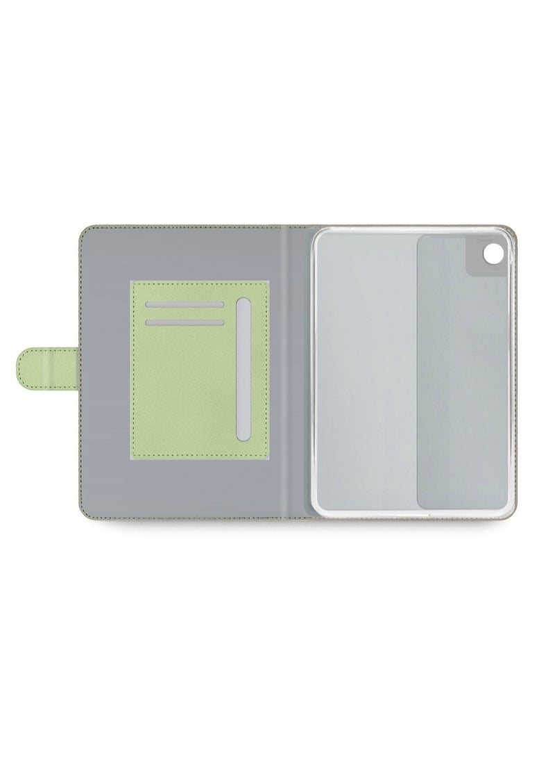 اوميكر جراب فليب ذكي من الجلد عالي الجودة مع حامل مغناطيسي لهاتف Huawei MatePad SE 2022 10.4 بوصة أخضر نعناعي - Image 4