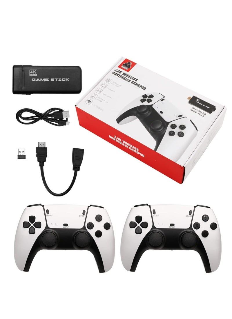 Raxoom Wireless Retro Game Console Nostalgia Plug and Play Video Game Console 4k,20+ Emulators Console,64GB Built in 20000+ Video Games 2.4G Wireless Controllers  - Image 1