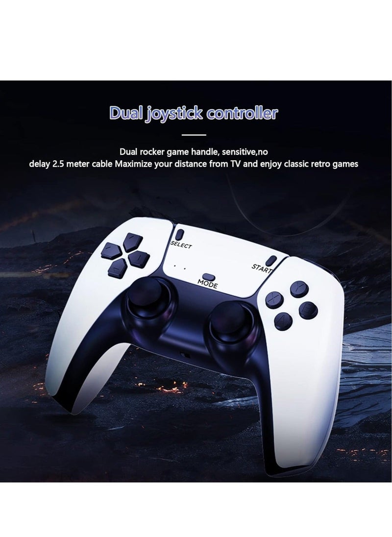 Raxoom Wireless Retro Game Console Nostalgia Plug and Play Video Game Console 4k,20+ Emulators Console,64GB Built in 20000+ Video Games 2.4G Wireless Controllers  - Image 4
