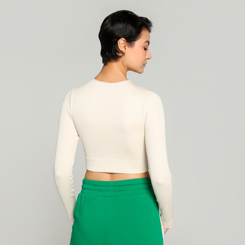 بوما تيشرت بأكمام طويلة للنساء DARE TO MUTED MOTION - Image 4