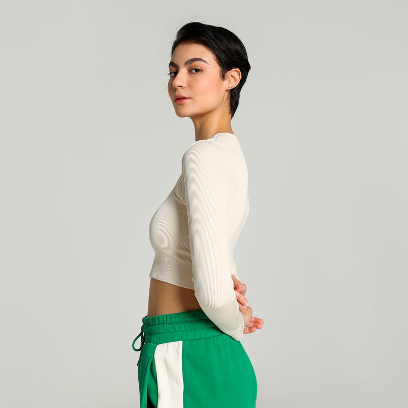 بوما تيشرت بأكمام طويلة للنساء DARE TO MUTED MOTION - Image 2