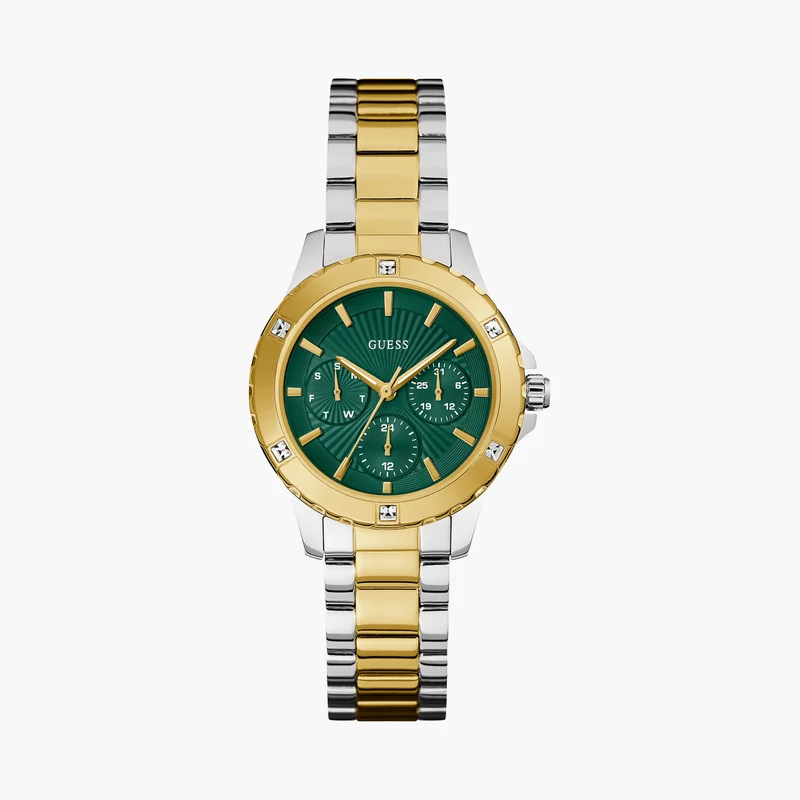 جس Multicolor Chronograph Watch for Women