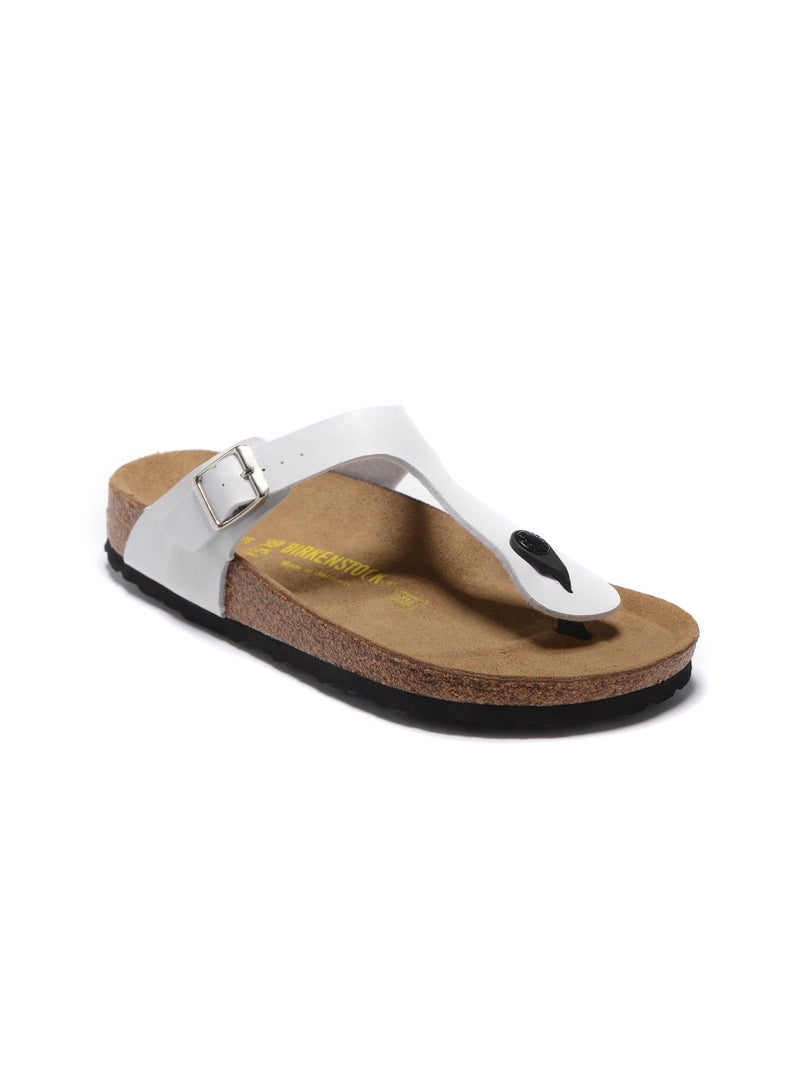 BIRKENSTOCK Gizeh Toe-Post Leather Sandals | Minimalist Unisex Thong Sandals - Image 1