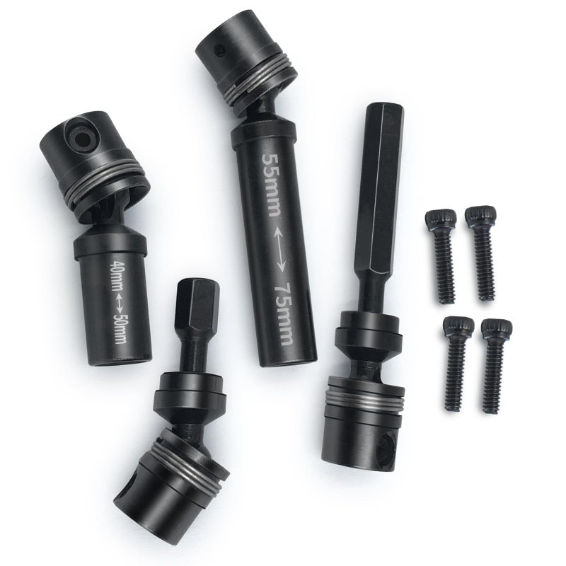 RCHUBAM RC Car Drive Shaft Steel Front Rear Center Shaft for 1/18 TRX4M RC Crawler Car Upgrade Parts/Accessories - Image 3