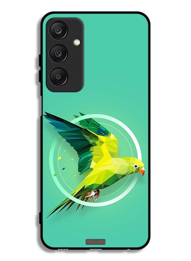 Samsung Galaxy A25 5G Protective Case Cover Parrot Abstract Art