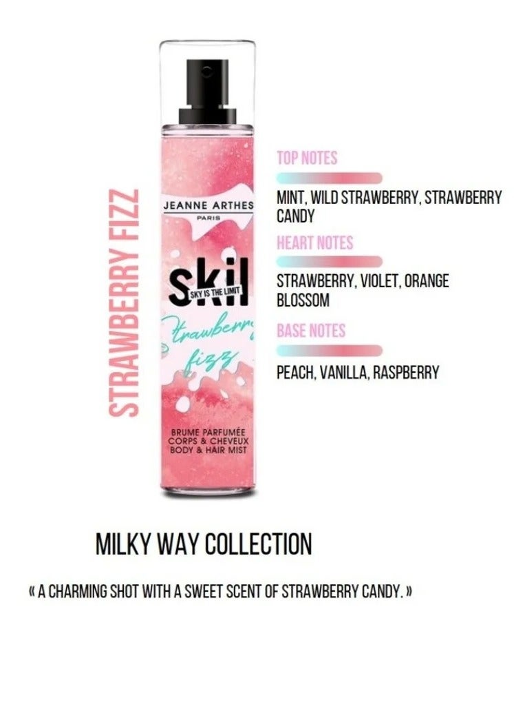 SKIL Strawberry Fizz Body and Hair Mist 250 ml - Image 2