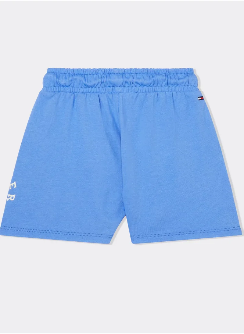 TOMMY HILFIGER 8-16 Monogram Wreath Sweatshorts