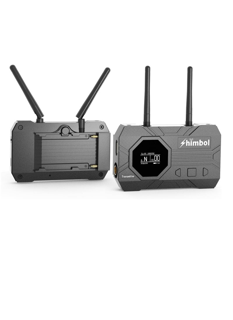 SHIMBOL SHIMBOL ZO1000 Portable Full HD Wireless Video Transmission System 1000FT UVC Livestreaming Group Mode Monitor  - Image 1