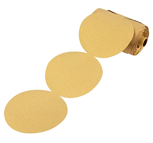 MIDO Professional ABRASIVE100 PCS PSA Sanding Discs 6 Inch Adhesive Backed Sandpaper 600 Grit - Image 1