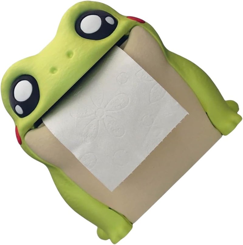 Frogs Designs Tissue Paper Box Holder Sturdy Construction Easy Dispensing Ideal for Household - Image 5