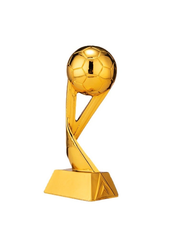 KUYING New Creative Resin Football Trophy 8x7x20cm  - Image 1