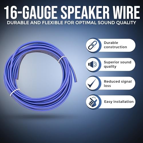 Elite Audio Entry Series Full Amplifier Install Kit - 2000W Max Power, 4-Gauge Power & Ground, Mini ANL Fuse & Holder, 17ft 2-Ch RCA Cable, 16-Gauge Speaker Wire (Model: EA-OB04G) - Image 2