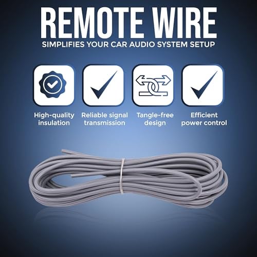 Elite Audio Entry Series Full Amplifier Install Kit - 2000W Max Power, 4-Gauge Power & Ground, Mini ANL Fuse & Holder, 17ft 2-Ch RCA Cable, 16-Gauge Speaker Wire (Model: EA-OB04G) - Image 3