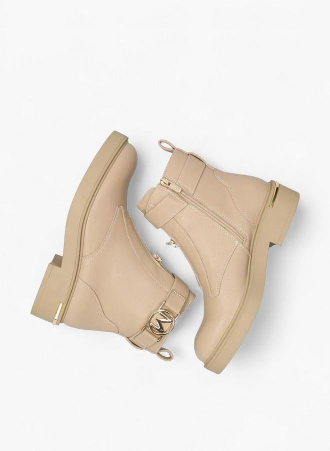 MEXX Solid Ankle Boots with Zip Closure - Image 5