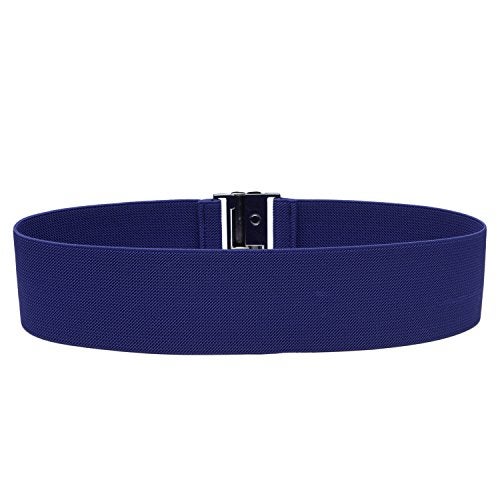 Syuer Womens Wide Elastic Waist Belt Cinch Belt Trimmer Stretch Waistband - Image 2