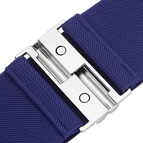 Syuer Womens Wide Elastic Waist Belt Cinch Belt Trimmer Stretch Waistband - Image 4