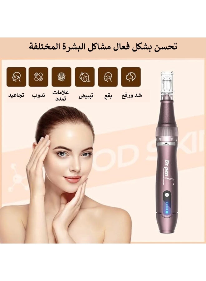دكتور بن دكتور بين ألتيما A10 - قلم تجميل ميكرونيدل لاسلكي متعدد الوظائف أصلي - مجموعة أدوات العناية بالبشرة الموثوقة لتحقيق نتائج سريعة تحتوي على 2 قطعة من الإبر 12 - Image 5
