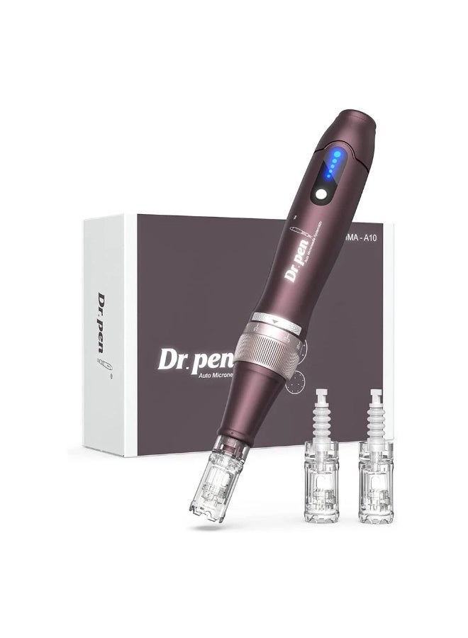 دكتور بن دكتور بين ألتيما A10 - قلم تجميل ميكرونيدل لاسلكي متعدد الوظائف أصلي - مجموعة أدوات العناية بالبشرة الموثوقة لتحقيق نتائج سريعة تحتوي على 2 قطعة من الإبر 12 - Image 1