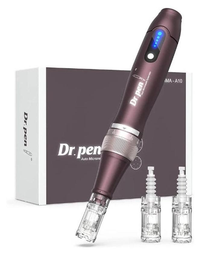 Dr pen Dr. Pen Ultima A10 - Authentic Multifunctional Wireless Microneedling Beauty Pen - A Trusted Skincare Tool Set for Quick Results Includes 2pcs 12needle - Image 1