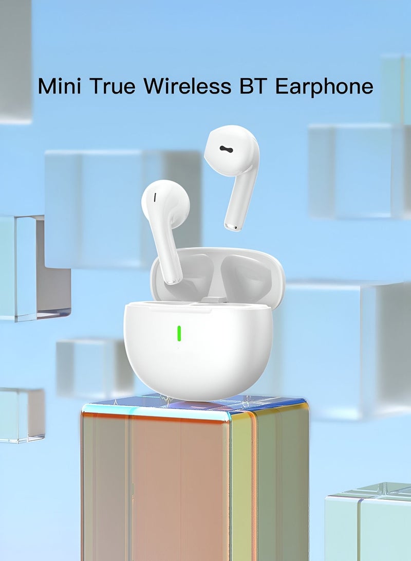 Yesido TWS18 Wireless Earphone Best Quality Earbuds TWS JL5.1 Version Digital Display Waterproof Stereo Mini True Wireless Earphone - White - Image 2