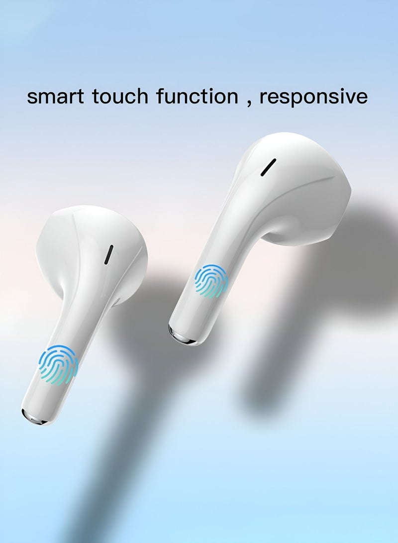 Yesido TWS18 Wireless Earphone Best Quality Earbuds TWS JL5.1 Version Digital Display Waterproof Stereo Mini True Wireless Earphone - White - Image 3