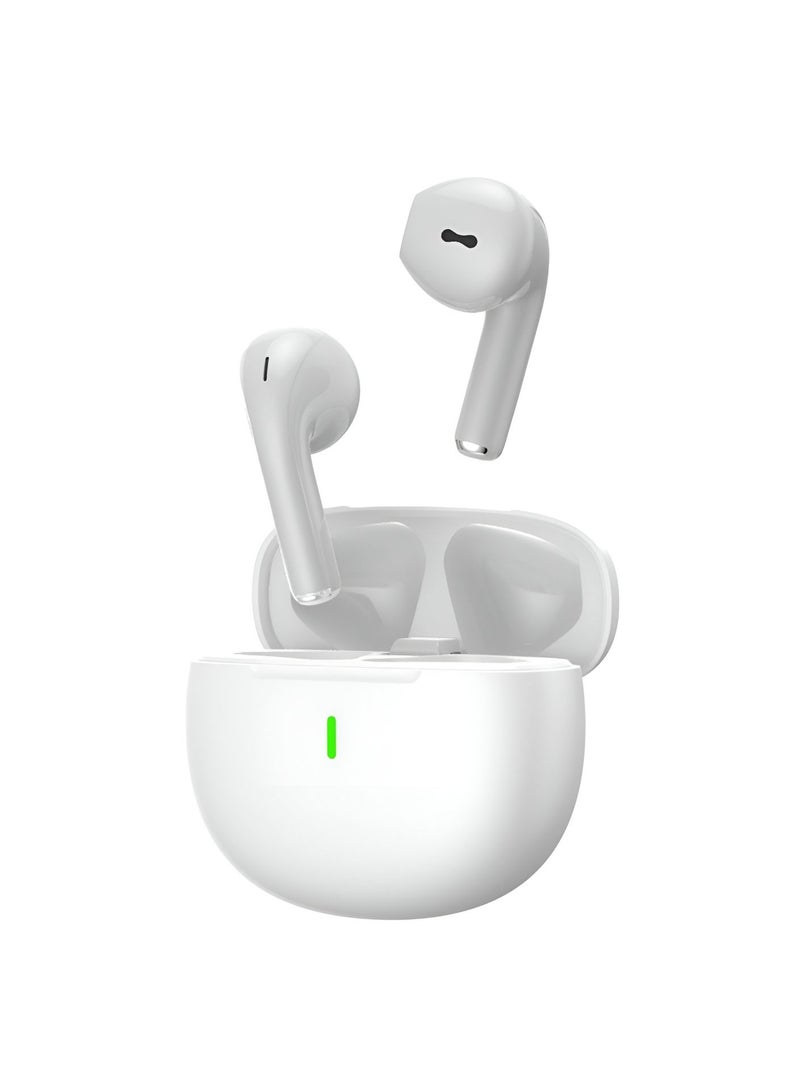 Yesido TWS18 Wireless Earphone Best Quality Earbuds TWS JL5.1 Version Digital Display Waterproof Stereo Mini True Wireless Earphone - White - Image 1