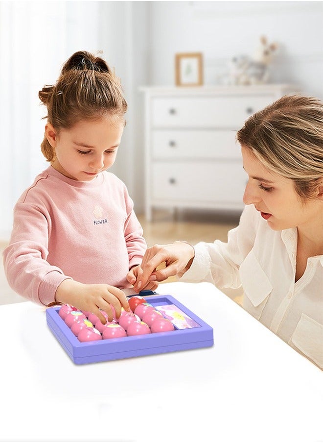 GROIC 2 in 1 Unicorn Maze Toys and Slide Number Puzzle Learning Activities Board, Montessori Klotski Brain Teasers Educational Tool for Kids  - Image 4