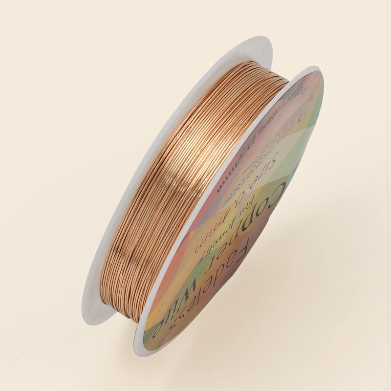 Beginner Friendly Copper Wire 0.3mm Easy Bend No Tangle Kids Adult Jewelry Craft - Image 5