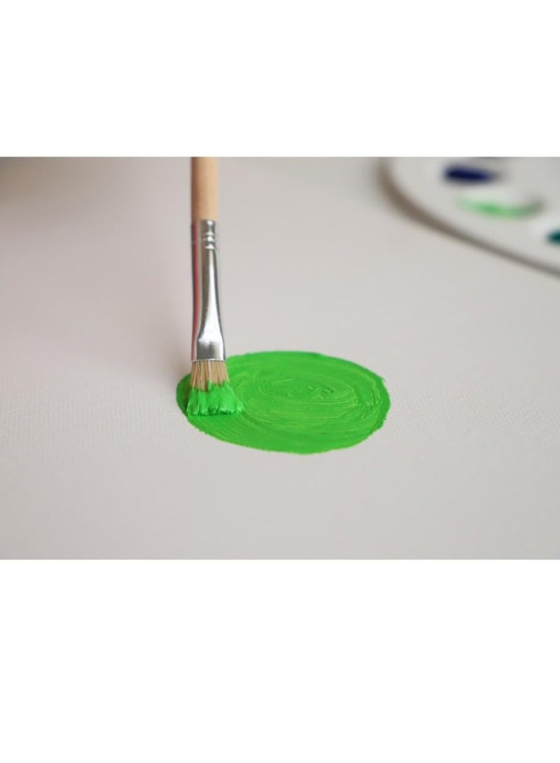 PRIMO Mixed Brush Set, 10 Brushes, Round and Flat Brushes, for Little Artists by Primo - Image 3