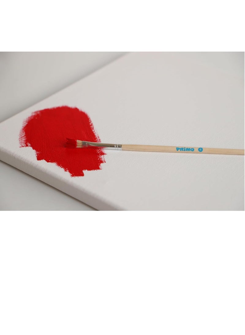 PRIMO Mixed Brush Set, 10 Brushes, Round and Flat Brushes, for Little Artists by Primo - Image 5