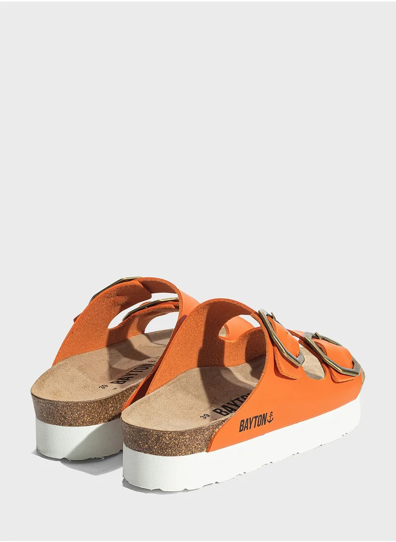 BAYTON Japet Double Strap Platform Sandals