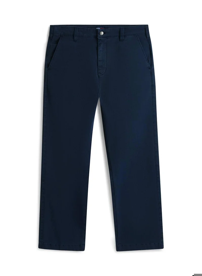 TOMMY JEANS Dark Night Navy Otis Regular Twill Chinos for Men | Best Price UAE
