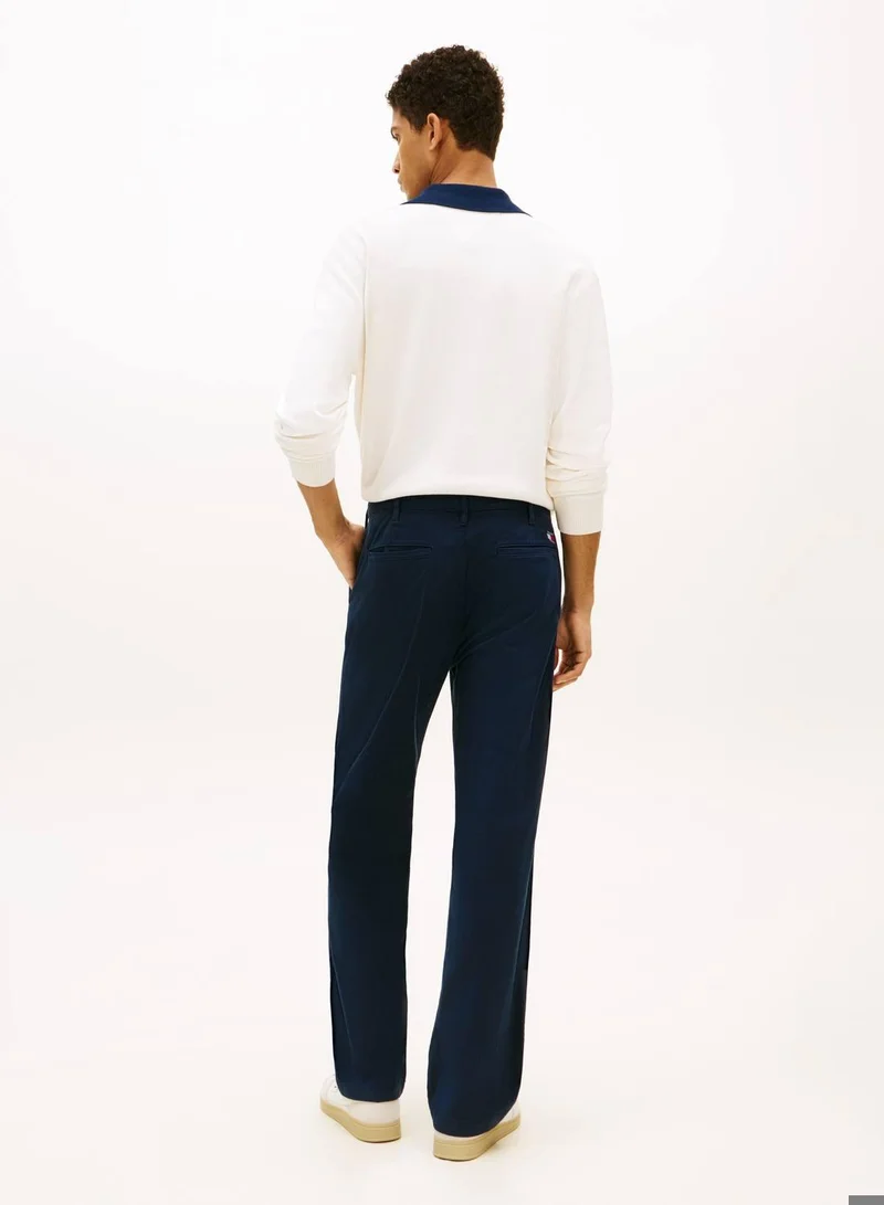 TOMMY JEANS Dark Night Navy Otis Regular Twill Chinos for Men | Best Price UAE