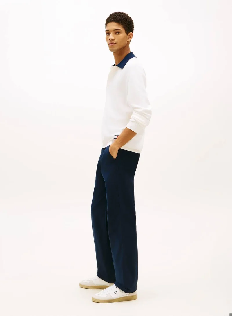 TOMMY JEANS Dark Night Navy Otis Regular Twill Chinos for Men | Best Price UAE