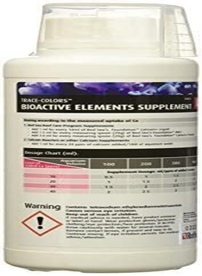 Red Sea Trace Colors D Supplement 500ml - 18 Essential Trace Elements for Enhanced Purple/Blue Coral Pigmentation & Reef Aquarium Health - Image 3