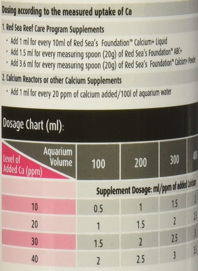 Red Sea Trace Colors D Supplement 500ml - 18 Essential Trace Elements for Enhanced Purple/Blue Coral Pigmentation & Reef Aquarium Health - Image 4