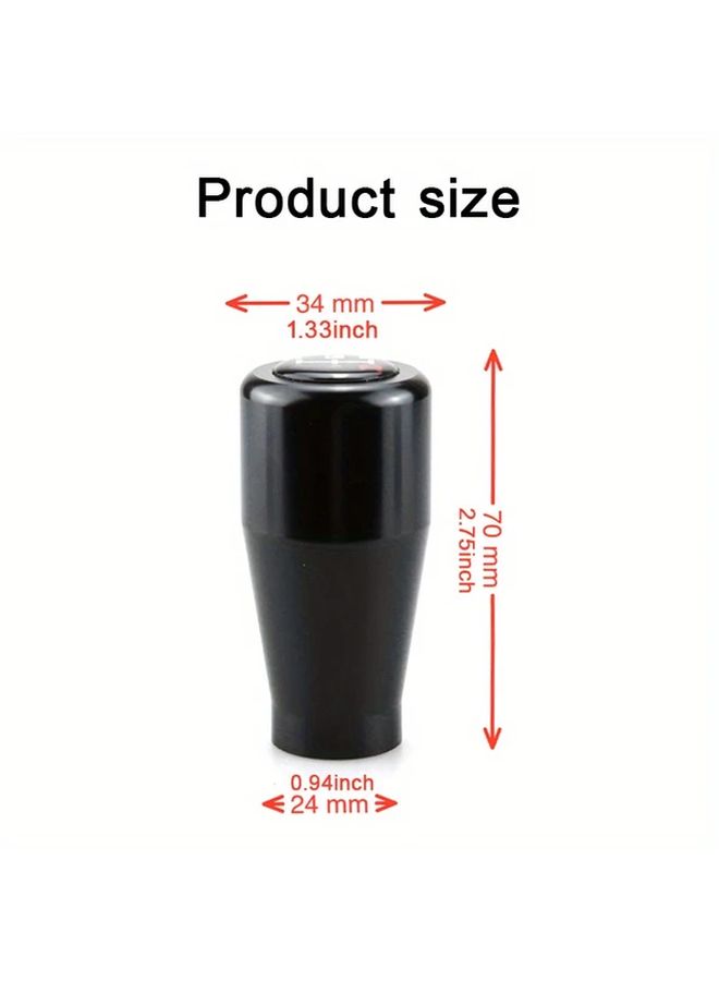 Titanium Short Throw Shifter Knob 5 Speed Manual Gear Shift 3 Adapters No Modification - Image 3