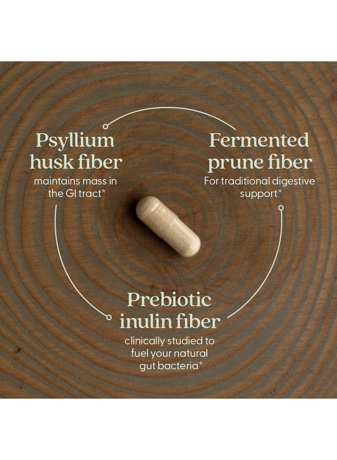 New Chapter فصل جديد مكمل ألياف متعددة من جميع النباتات مع إنولين بروبيوتيك المدروس سريرياً + قشور السيليوم لصحة الهضم والأمعاء، مصدر جيد للألياف اليومية، عضوي من وزارة الزراعة الأمريكية، 100% نباتي، 120 حبة - Image 3