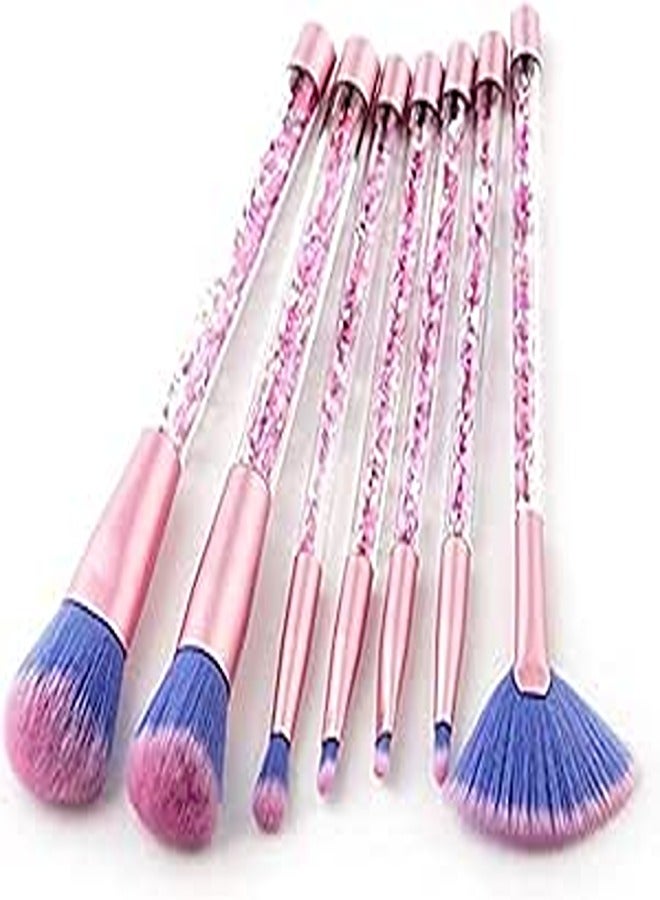 Professional Makeup Brush Set - 7 Pieces
