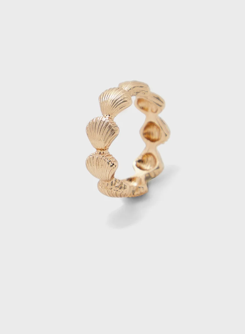 Ginger Shell Ring