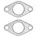 YGQ 15 Inch 37mm Exhaust Gasket 2 Bolt for Muffler Flange Manifold High Temperature Graphite wFire Ring 2 Pcs - Image 2