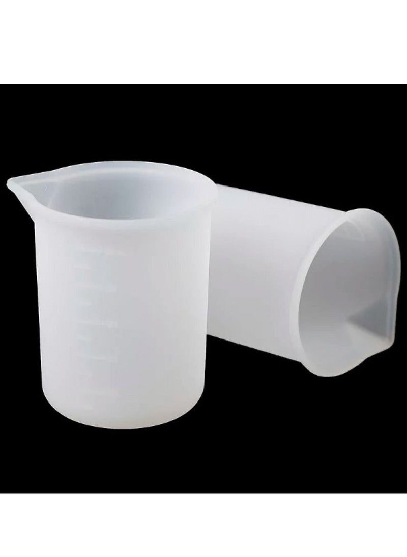 Silicone Measuring Cups for Mixing 700 ML 2 Pices