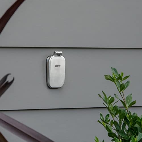 Aquor House Hydrant V2+ Premium Debris Cover, Stainless Steel Spigot Cover, Weather Protector, Compatible Hydrant V2+ Freeze-Proof Outdoor Faucet, Brushed Stainless Steel - Image 4