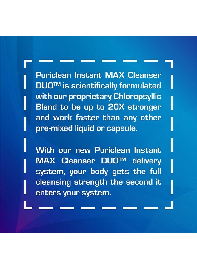Wellgenix Puriclean Instant Max Cleanser Duo, 20X Stronger Fast Acting Powder & Softgels, Tropical Punch Flavor, Premium Herbal Cleanse Detox, Ideal for Extreme Toxin Levels, 1 Packet & 2 Releasegels - Image 4