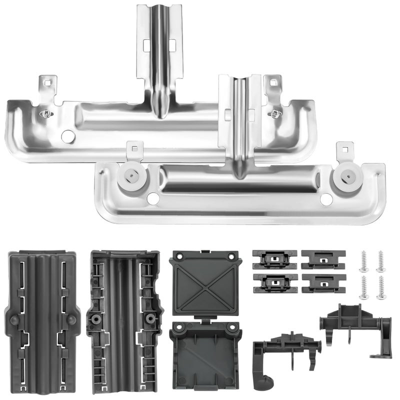 WDT730PAHZ0 Upper Rack fit for WhirlpoolUpgraded W10712395 Top Rack Adjuster fit for Whirlpool W10350375 WDT750SAHZ0 Upper Rackfit for Whirlpool WDTA50S WDT730 fit for Kenmore 665 primeswift