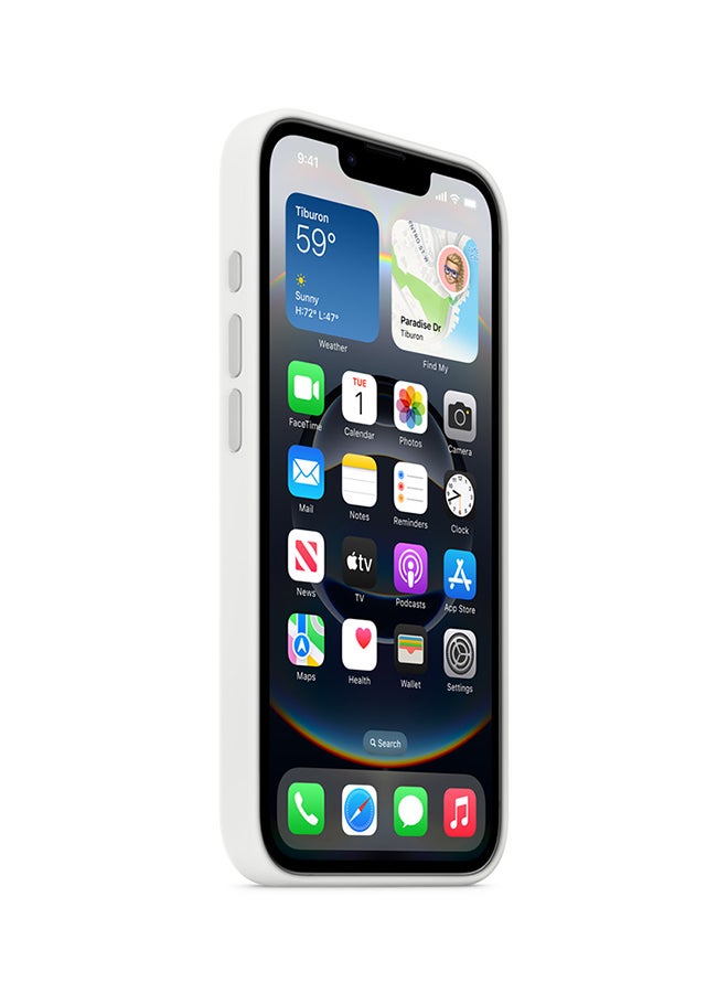 Apple iPhone 16e Silicone Case – White - Image 3
