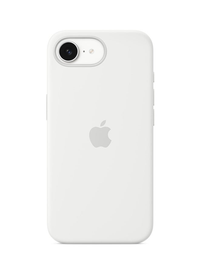 Apple iPhone 16e Silicone Case – White - Image 1